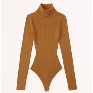 ABERCROMBIE Luxeloft Turtleneck Bodysuit